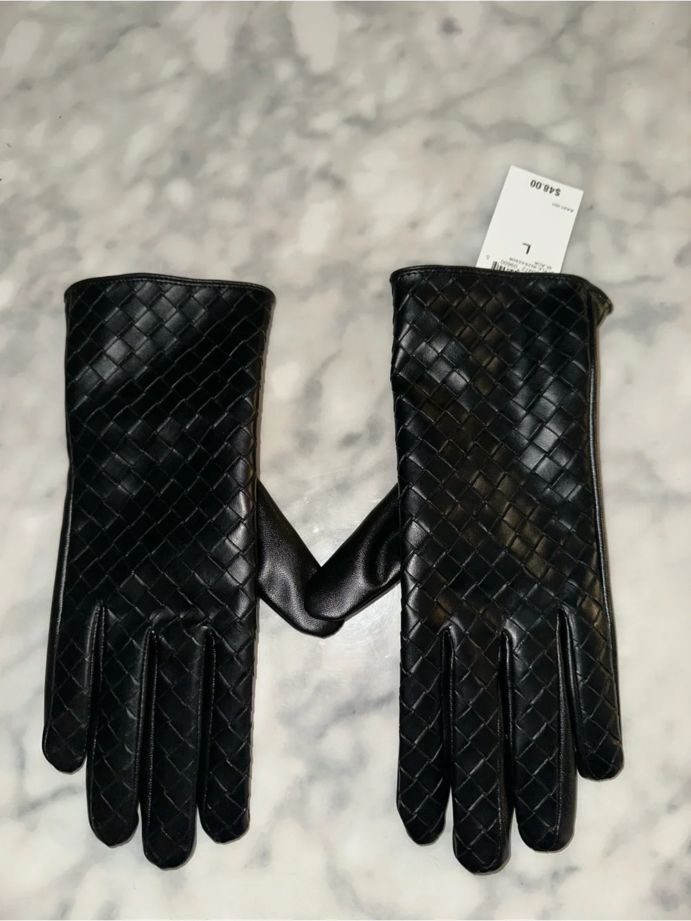 INC international concepts Woven Stitch Gloves size Large